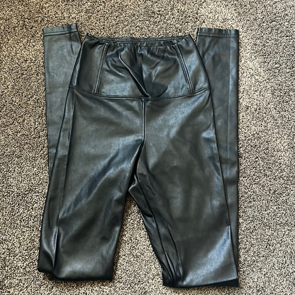 Wilfred Free Daria Pant - High Waisted Vegan Leather Leggings